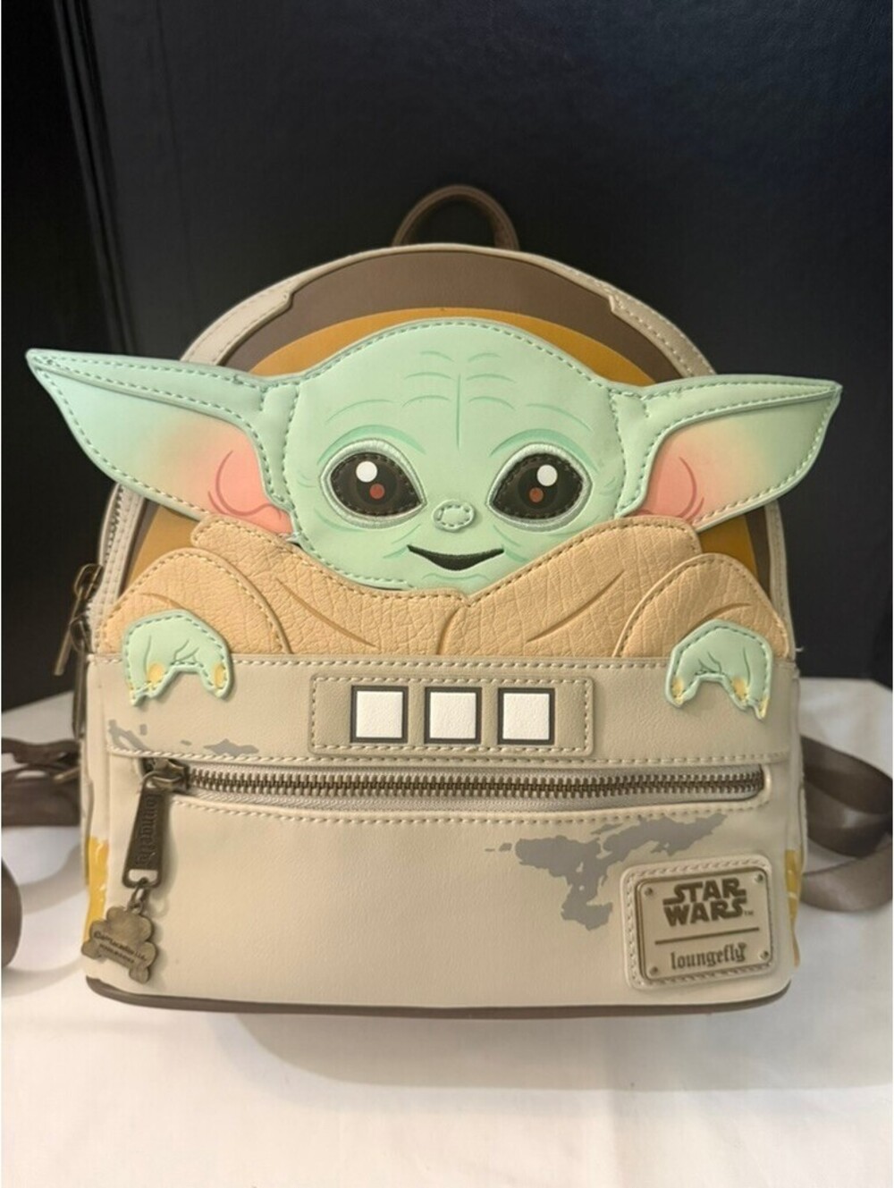 Loungefly Star Wars The Mandalorian Baby Yoda (Grogu) Mini Backpack